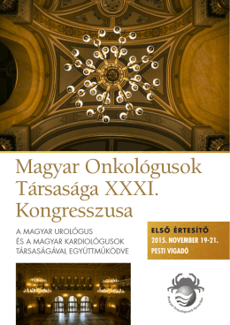 Első értesítő - Magyar Onkológusok Társasága