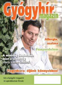 2011. május - Gyógyhír Magazin