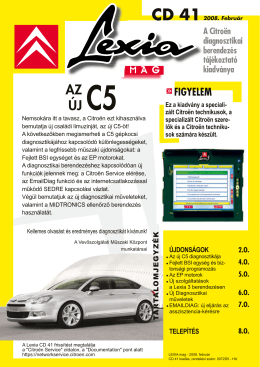 AZ ÚJ - Citroën Service