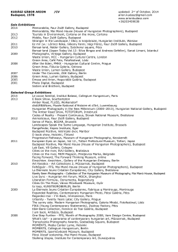 Curriculum Vitae (pdf, 150Kb)