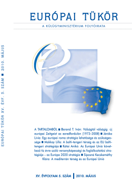 Európai Tükör 2010/05. szám