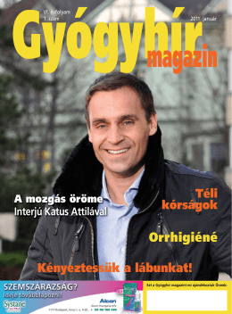 2011. január - Gyógyhír Magazin