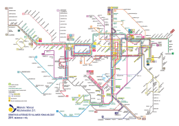 Vonalhálózati térkép 2011. március 1-től