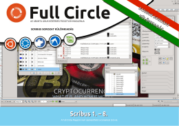 Scribus 1 . – 8. - Full Circle Magazin