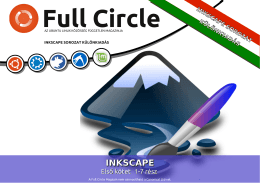 Inkscape 1-7. rész - Full Circle Magazin