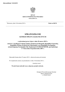 druk nr 865 B - Senat Rzeczypospolitej Polskiej