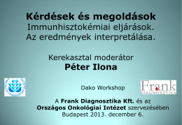 Dr. Péter Ilona - Frank Diagnosztika