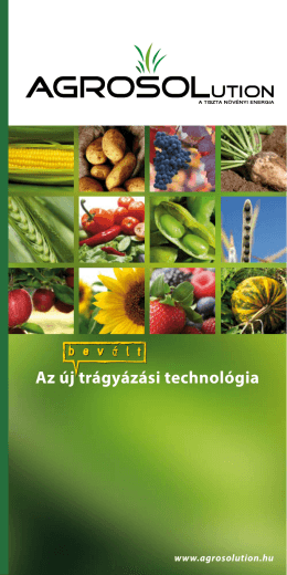 letöltheti - Agrosolution