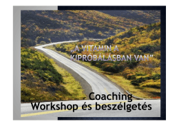 (Microsoft PowerPoint - Coaching workshop.ppt