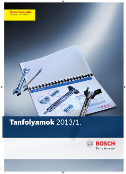 Bosch Oktatások 2013