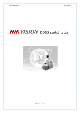 DDNS szolgáltatás - RIEL Elektronikai Kft.