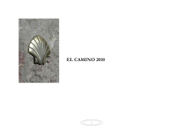 EL CAMINO 2010 - Personal pages of the CEU