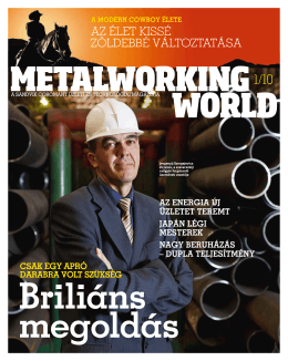 Metalworking World 1/2010