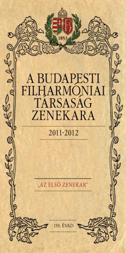 159. ÉVAD - Magyar Állami Operaház