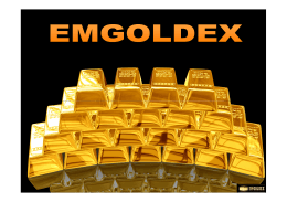 EMGOLDEX prezentáció