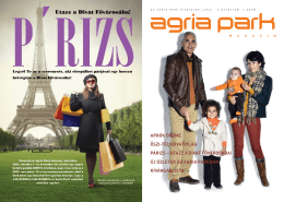 Agria Park Magazin 2012