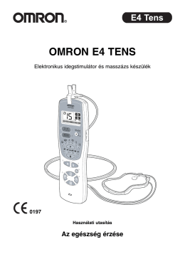 omron e4 tens