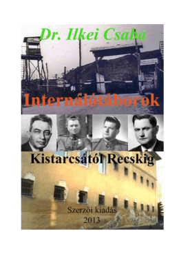 Dr. Ilkei Csaba - Internálótáborok Magyarországon