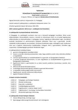 Pedagógiai és családsegítő munkatárs képzési tájékoztató 2014 (.pdf)