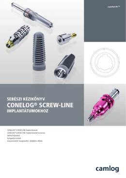 CONELOG® SCREW-LINE - Logintech Magyarország Kft.