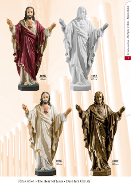 Jézus szobrok - Kerekes kegytárgy nagykereskedés