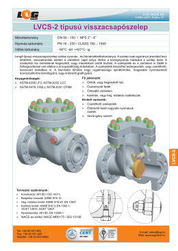 LVCS-2 - log valve