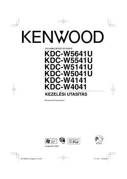 KDC-W5641U KDC-W5541U KDC-W5141U KDC