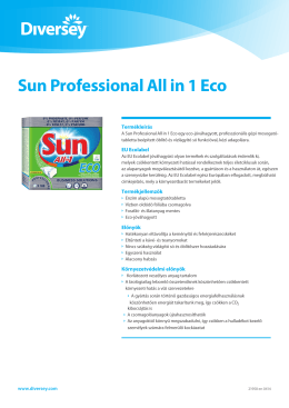 Sun Professional All in 1 Eco