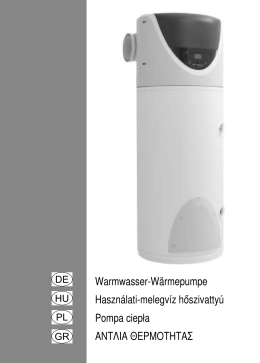 Warmwasser-Wärmepumpe Használati