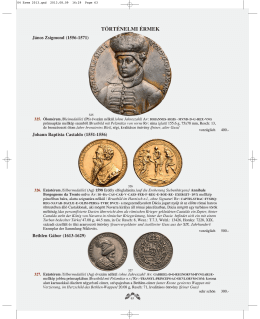 Történelmi érmék - Nudelman Numizmatika