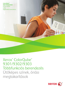 Xerox® ColorQube® 9301/9302/9303 Többfunkciós berendezés