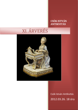 XI. Kamara auction (download pdf)