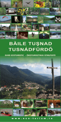 Baile Tusnad - ghid ecoturistic