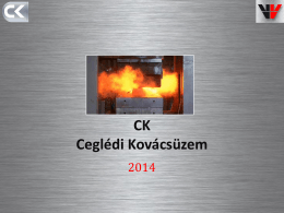 CK- Ceglédi Kovácsüzem