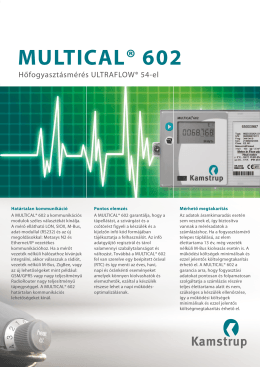 MULTICAL® 602 - Comptech Kft.