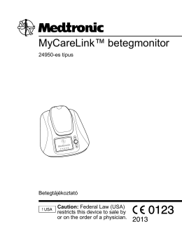 MyCareLink™ betegmonitor