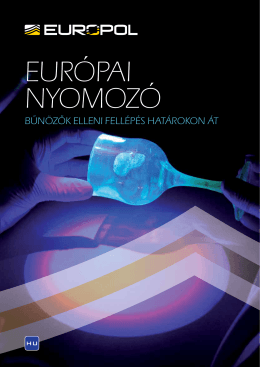 EURÓPAI NYOMOZÓ - Europol