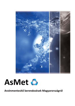 AsMet arzénmentesítés információs anyagát