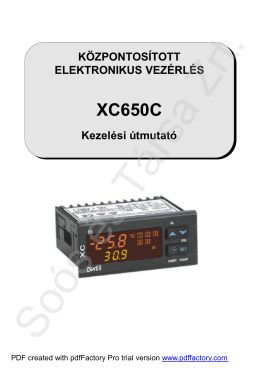 XC 650C - Soós és Társa