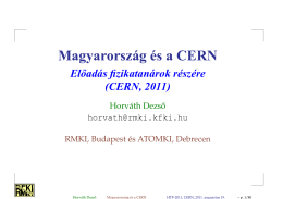 Magyarország és a CERN