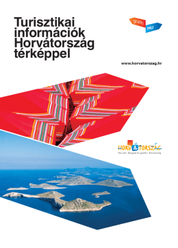 Turisztikai információk Horvátország térképpel