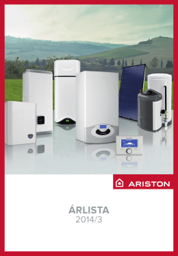 ÁRLISTA - Ariston