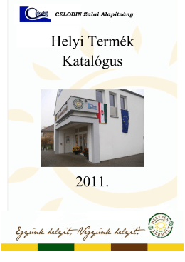 Helyi Termék Katalógus 2011.