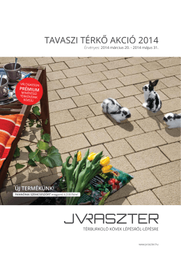 TAVASZI TÉRKŐ AKCIÓ 2014 - JV