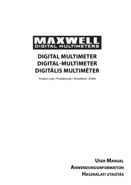 digital multimeter digital-multimeter digitális multiméter