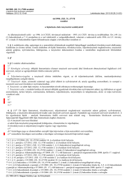 64/1998. (XII. 31.) FVM rendelet a fajtatiszta ebek tenyésztési