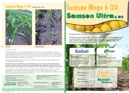 Samson Mega 6 OD termékismertető