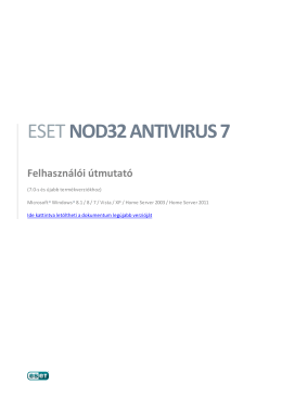 1. ESET NOD32 Antivirus