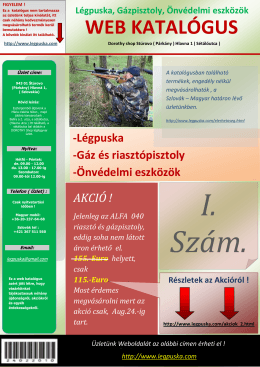 web katalógus - Legpuska.com