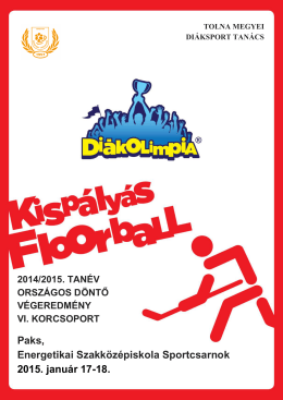 Kispályás Floorball Diákolimpia
